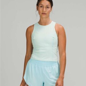 Light Blue Athletic Tank Top